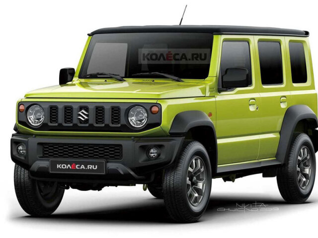 Suzuki Jimny 5D - ilustrácia
