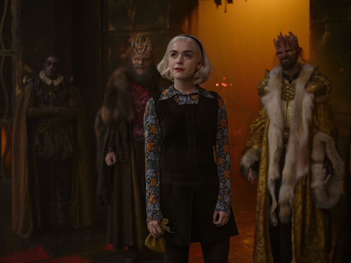 chilling adventures of sabrina, sabrina, kiernan shipka,