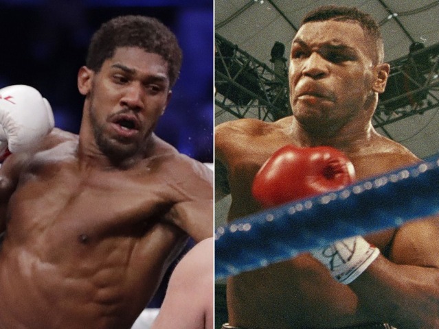 Anthony Joshua, Mike Tyson, Vladimir Kličko