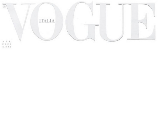 Titulná strana magazínu Vogue. 