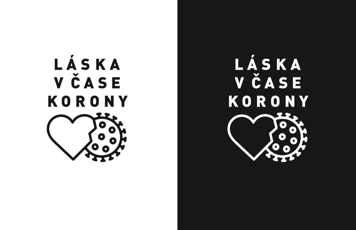 Logo nového "koronaseriálu" z dielne Českej televízie.