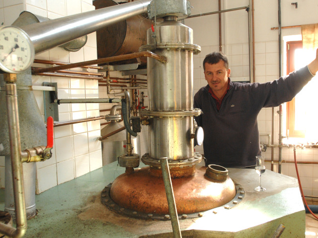 Pálenica, alkohol, Peter Guldán