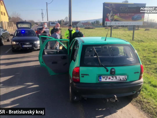 policia, vodic, nehoda