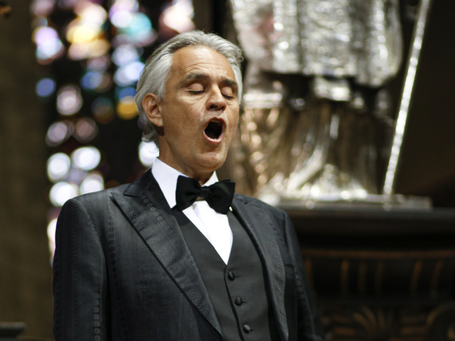 Virus Outbreak Italy Bocelli