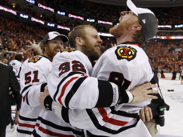 Kris Versteeg, Marián Hossa