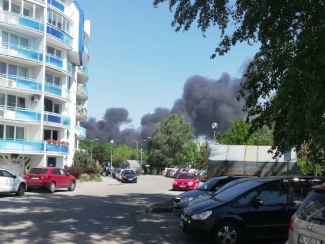 Vrakuňa, požiar