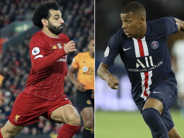 Mohamed Salah, Kylian Mbappé, Iňaki Williams