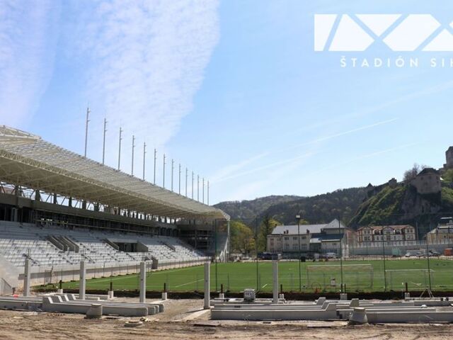 Štadión AS Trenčín - apríl 2020