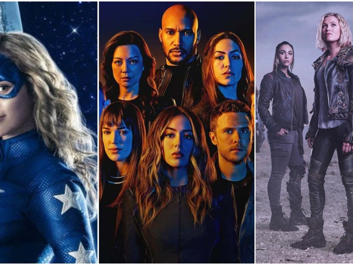 stargirl, agents of shield, the 100,