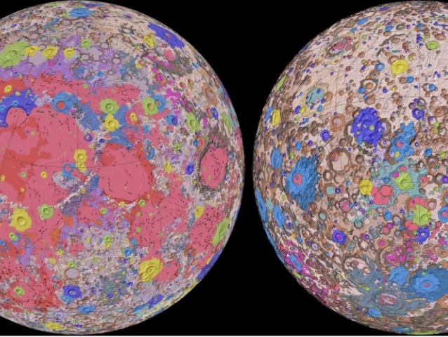 geologicka mapa mesiaca