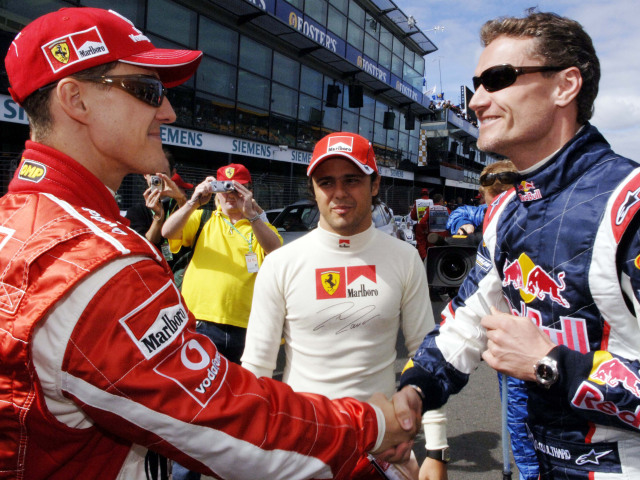 David Coulthard, Michael Schumacher