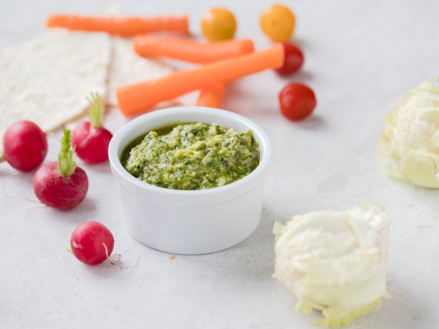 pesto, reďkovka