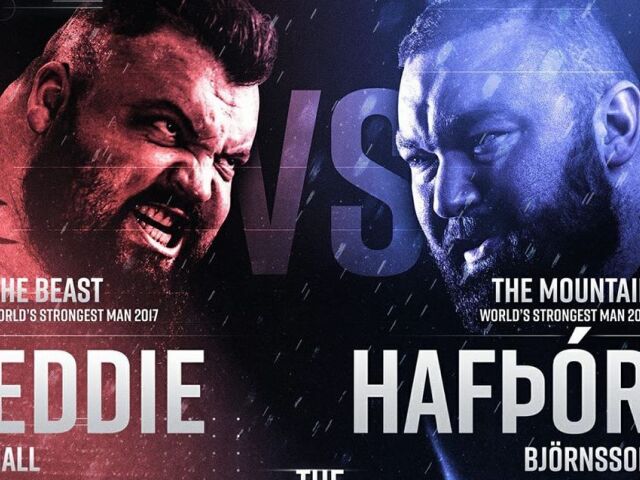 Hafthor Björnsson, Eddie Hall