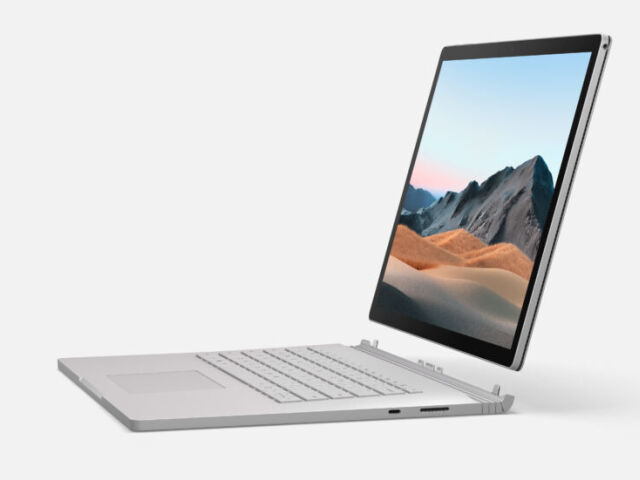 Surface Book 3, Microsoft