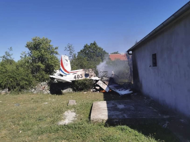 Chorvátsko výcvikové lietadlo pád obete
