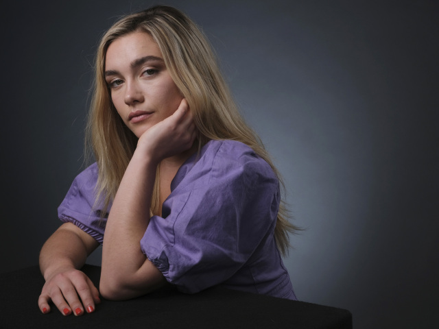Herečka Florence Pugh na promo zábere Associated Press.
