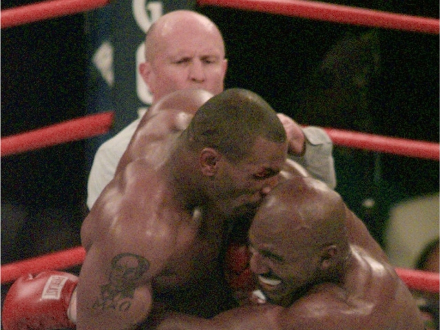 Mike Tyson, Evander Holyfield,