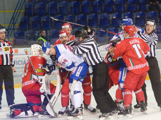 hokej Slovensko - Bielorusko