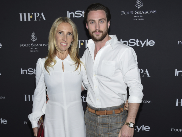 Herec Aaron Taylor-Johnson a jeho manželka Sam Taylor-Johnson na zábere z roku 2018.