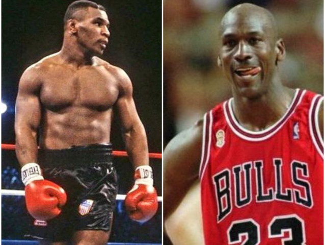 Mike Tyson, Michael Jordan