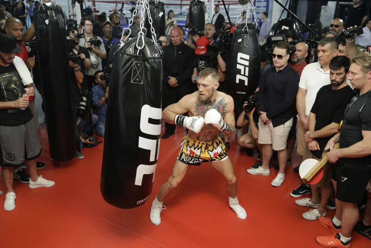 Mayweather McGregor Boxing