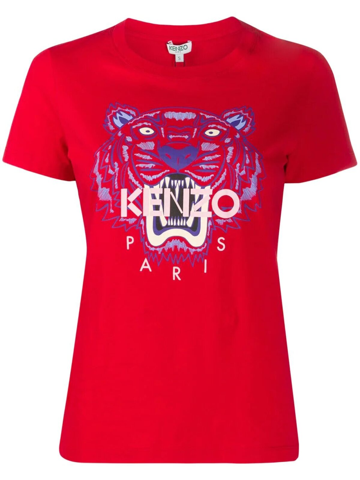 Dámske tričko s logom a potlačou tigra Kenzo. Predáva sa za 90 eur.