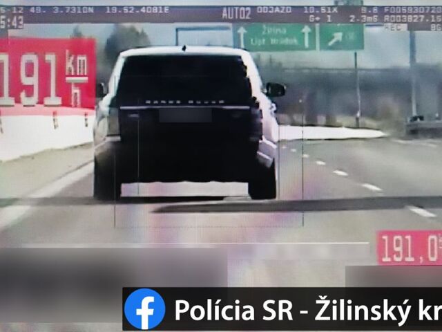 Porušovanie povolenej rýchlosti