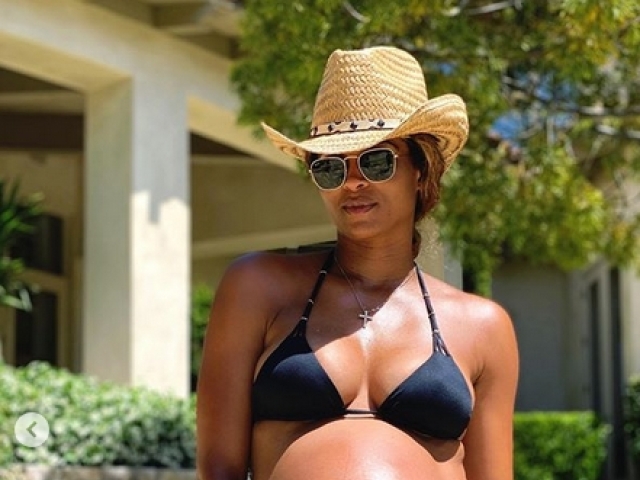Speváčka Ciara na zábere z Instagramu.