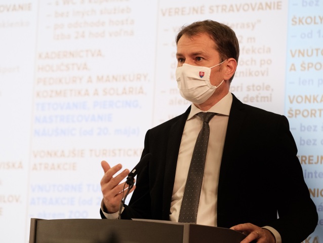 vláda, igor matovič, uvoľňovanie ekonomiky