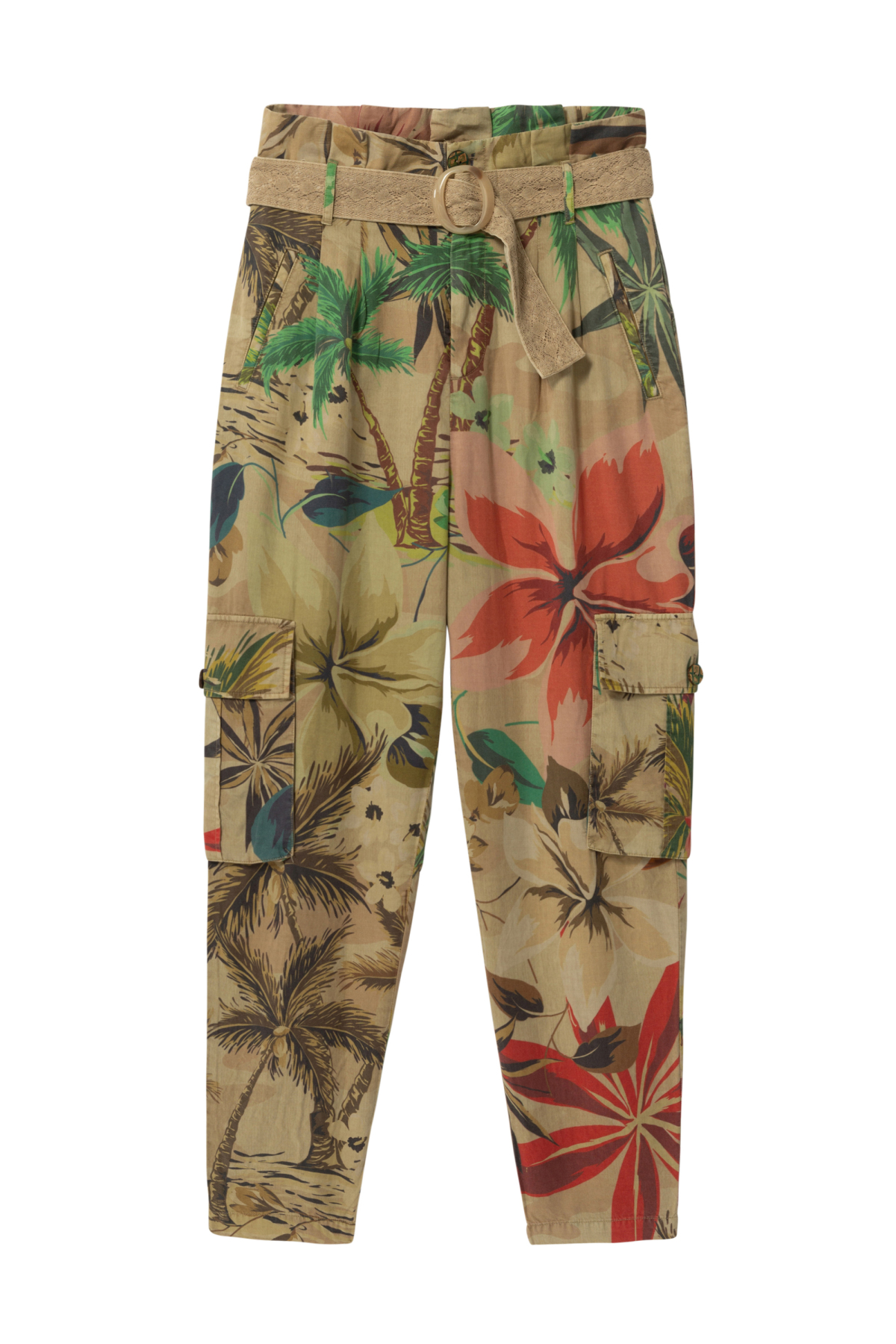 Nohavice s exotickým motívom Desigual. Predávajú sa za 109,95 eura. 