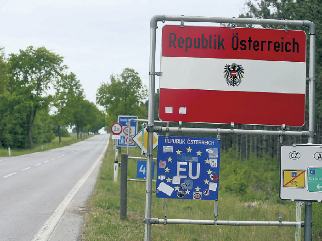 Rakúsko, hranica, Česko