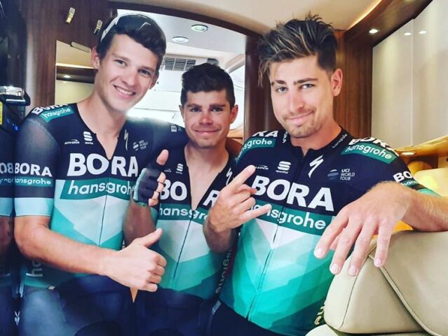 Erik Baška, Juraj Sagan, Peter Sagan