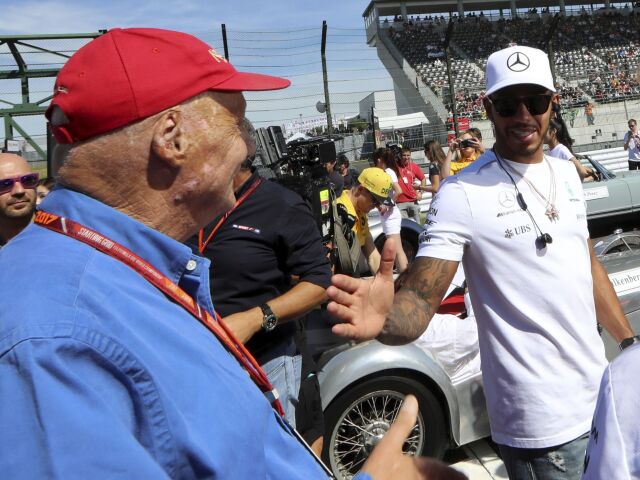 Lewis Hamilton, Niki Lauda
