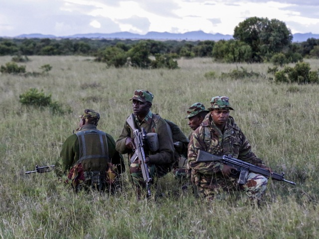 Ranger / Strážnik / Vojak / Ozbrojenec / Afrika /