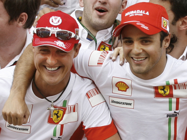 Felipe Massa, Michael Schumacher