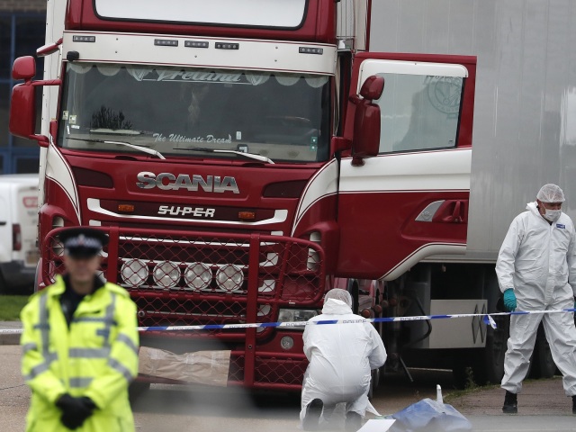 kamión vietnamci migranti pašovanie británia