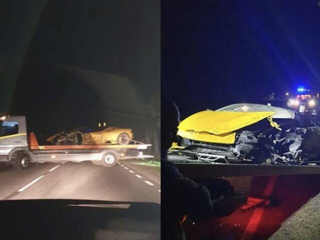 Lamborghini, havária