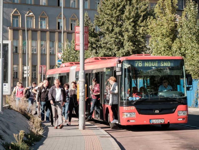 MHD, Bratislava, autobus