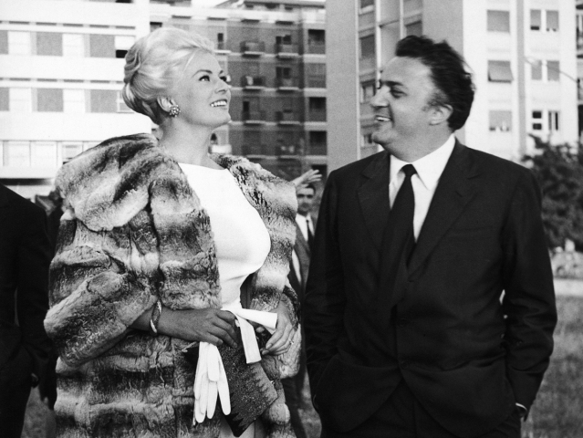Federico Fellini, režisér, Anita Ekbergová