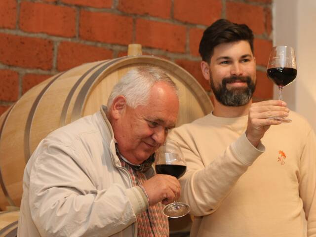 Miloš Ševčík, Samuel Waldner, Chateau Topoľčianky, ochutnávka, víno