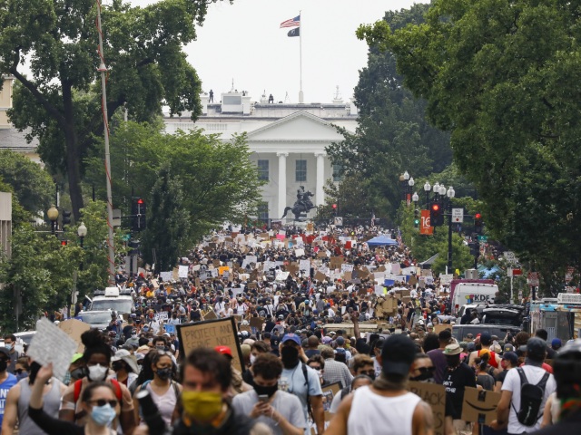protest floyd demonštrácia Washington