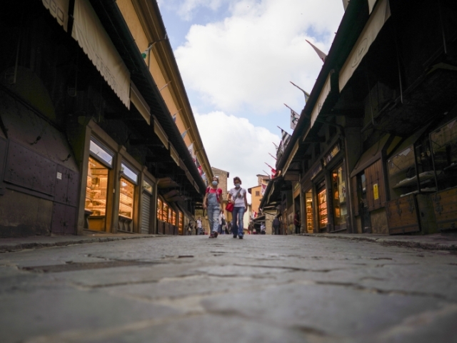 Florencia Ponte Vecchio koronavírus