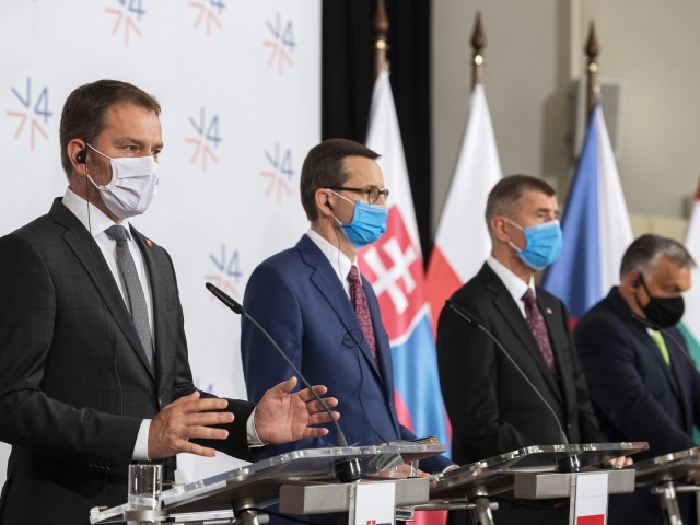 ČR SR Lednice koronavírus V4 premiéri matovič