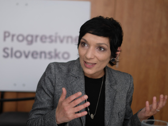 Irena Bihariová, predsedníčka Progresívneho Slovenska