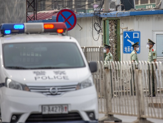 Čína / Polícia /