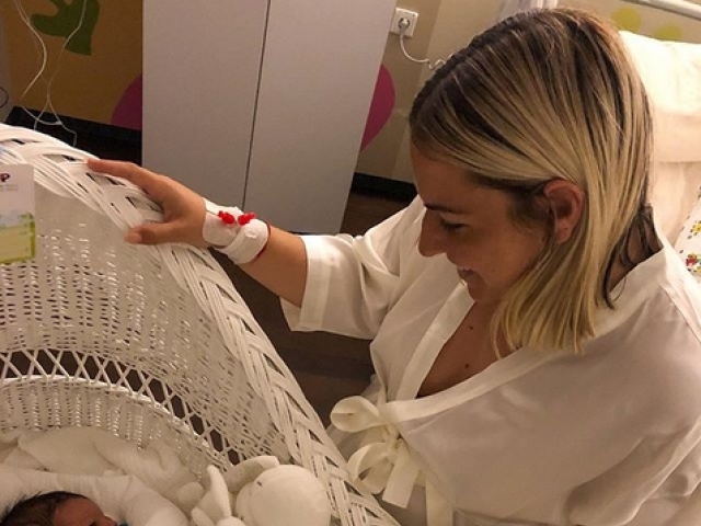 Čerstvá mamička Dominika Cibulková. 