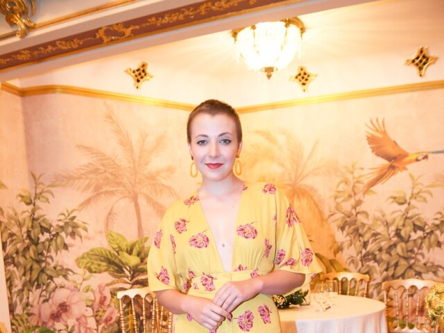 Česká moderátorka a speváčka Anna Julie Slováčková. 