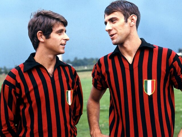 Gianni Rivera a Piero Prati