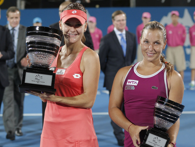Agnieszka Radwanská, Dominika Cibulková