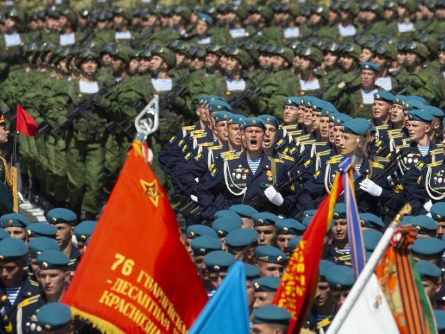 Russia Red Square Parade